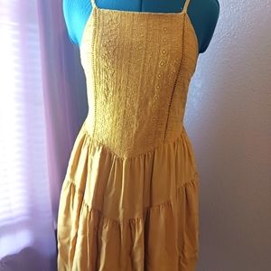 Mustard Yellow Sun Dress
